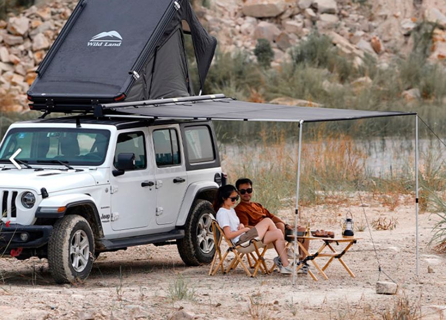 Toldo universal WildLand con carcasa rígida